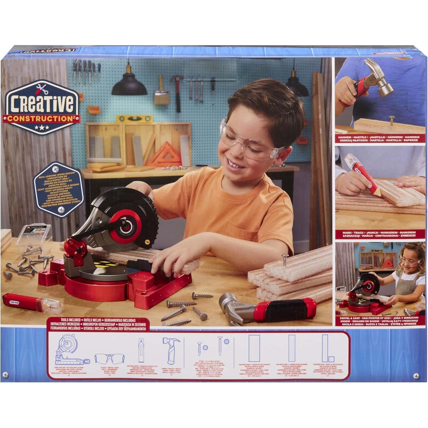 Creative Building Power Fault Kit – 6 Accessories, Role-Playing Construction Toy for Kids