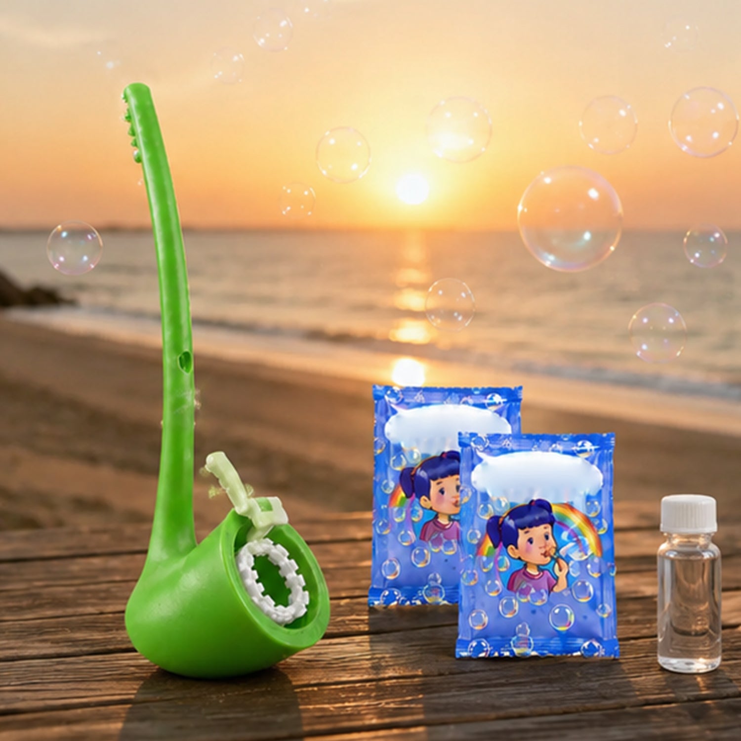 Fun Pipe Bubble Tubes – Colorful, Continuous Bubbles for Outdoor Play & Parties