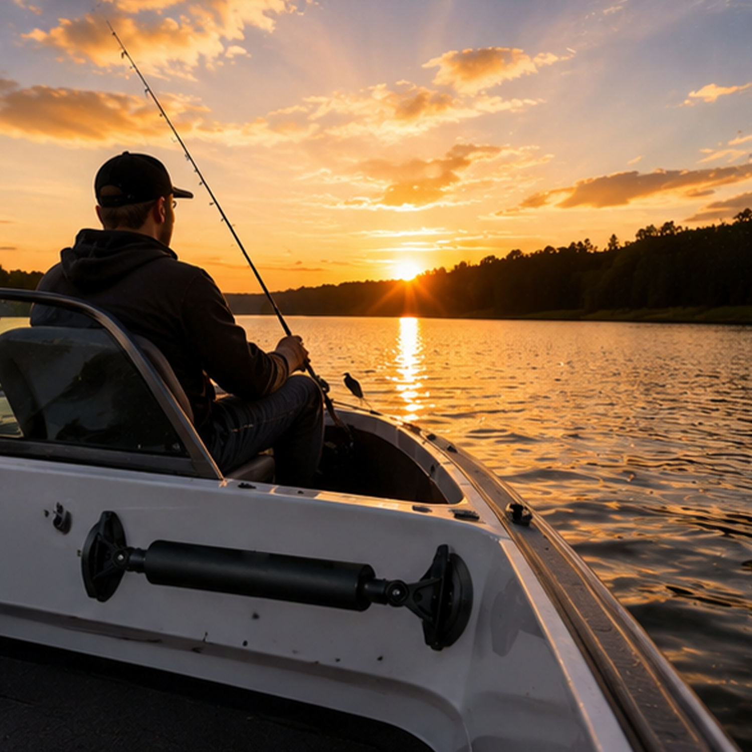 Marine Suction Cup Anchor – Spring-Loaded for Wave & Tide Reduction, Docking Protection