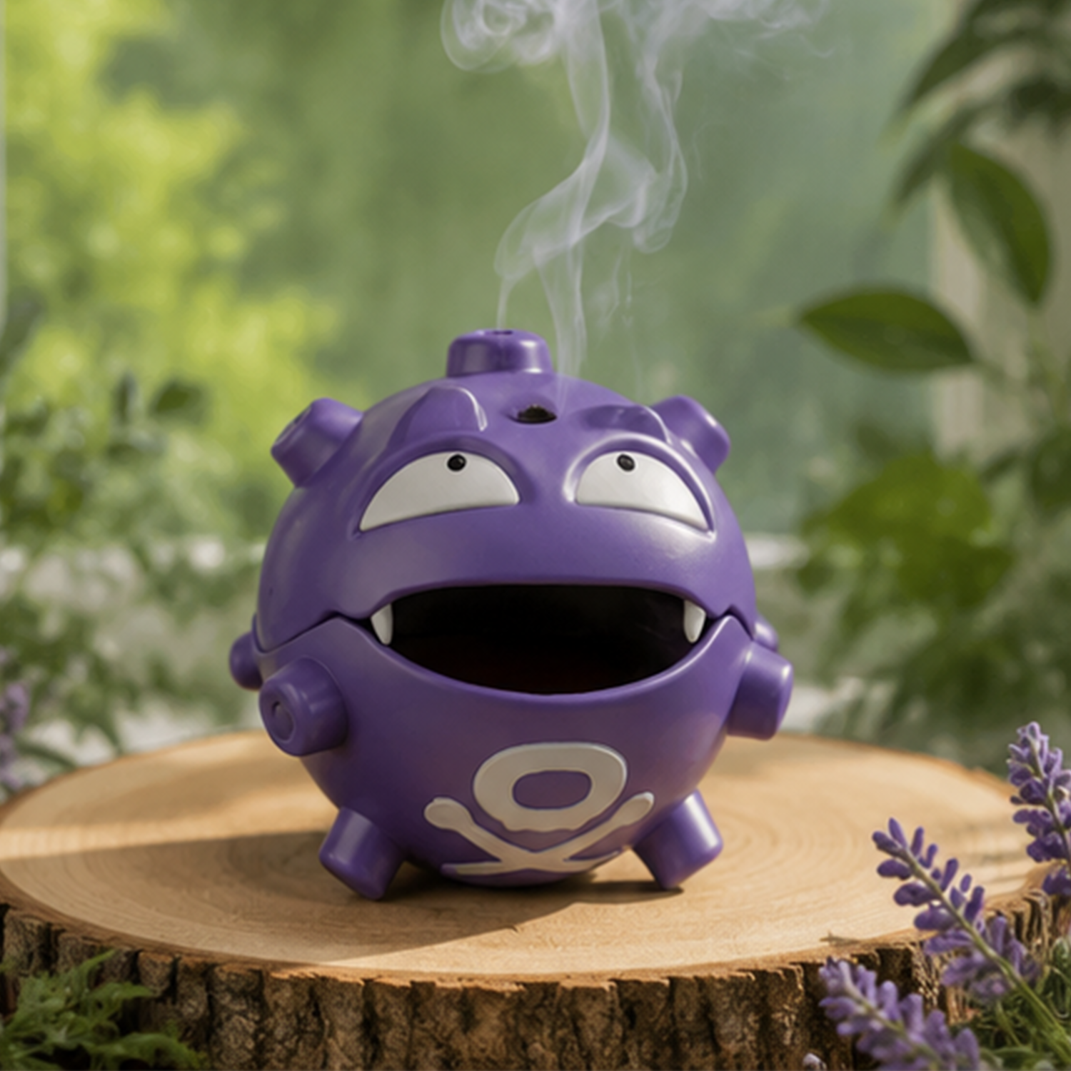 Anime Mosquito Coil Burner – Decorative Incense Plate, Dual-Purpose for Coils & Incense