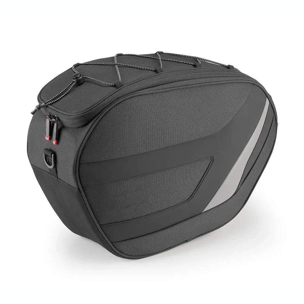 18L Motorcycle Soft Pannier – Right Side, Concealed Mount, Removable Waterproof Liner