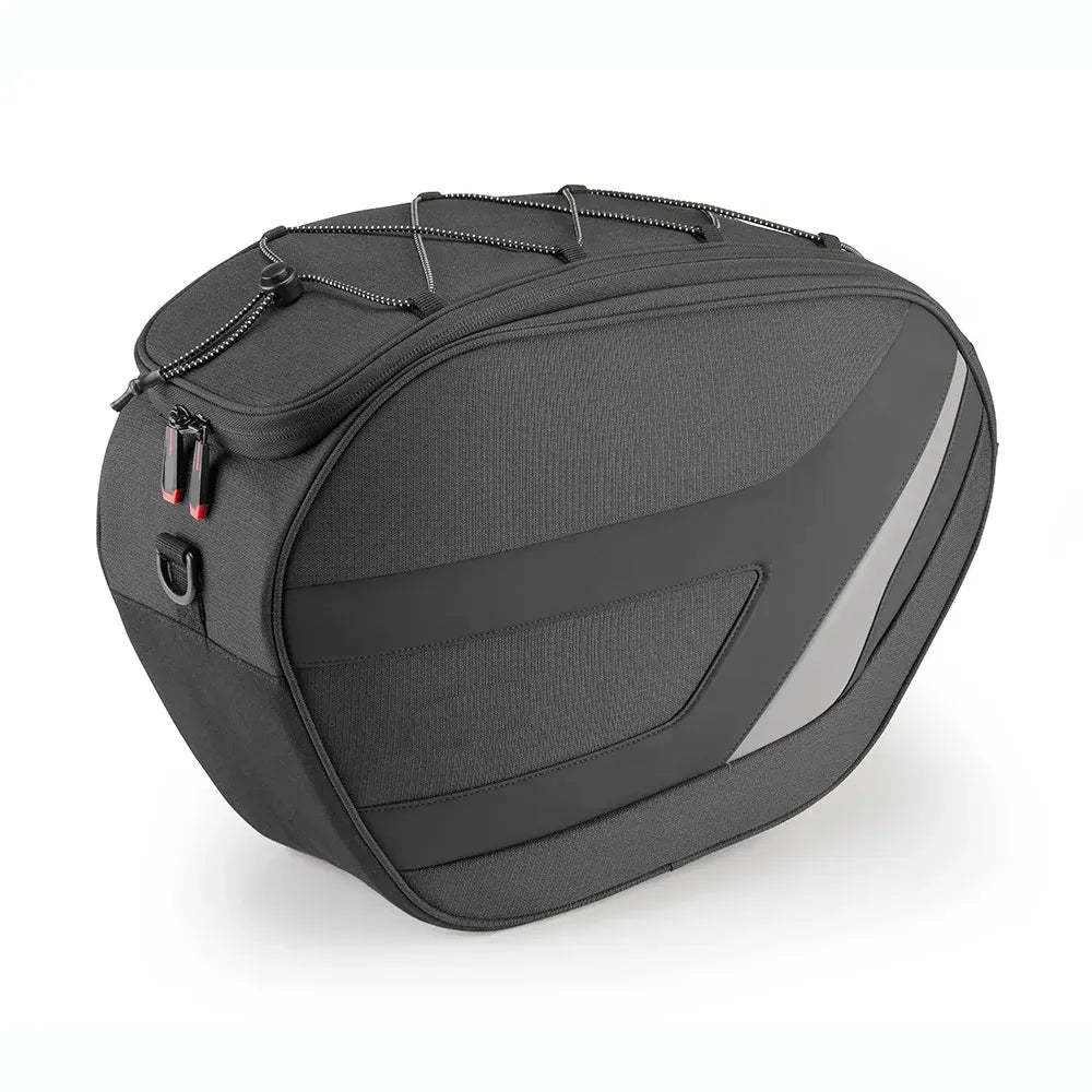 18L Motorcycle Soft Pannier – Right Side, Concealed Mount, Removable Waterproof Liner