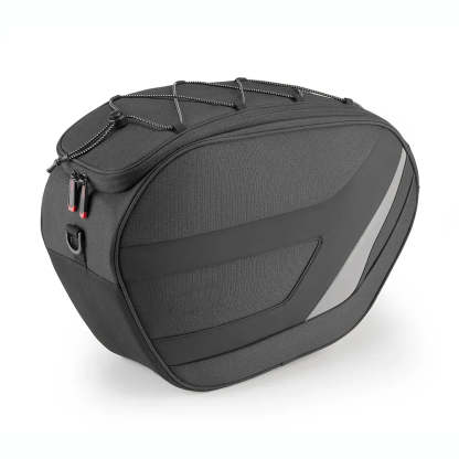 18L Motorcycle Soft Pannier – Right Side, Concealed Mount, Removable Waterproof Liner