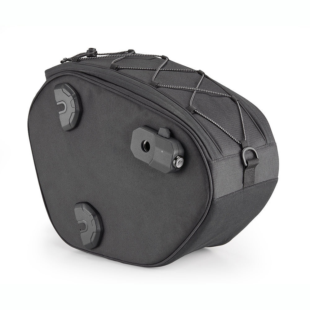 18L Motorcycle Soft Pannier – Right Side, Concealed Mount, Removable Waterproof Liner