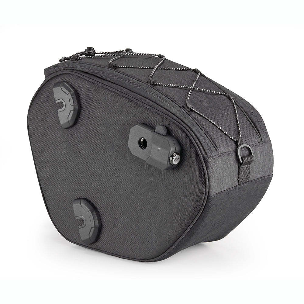 18L Motorcycle Soft Pannier – Right Side, Concealed Mount, Removable Waterproof Liner