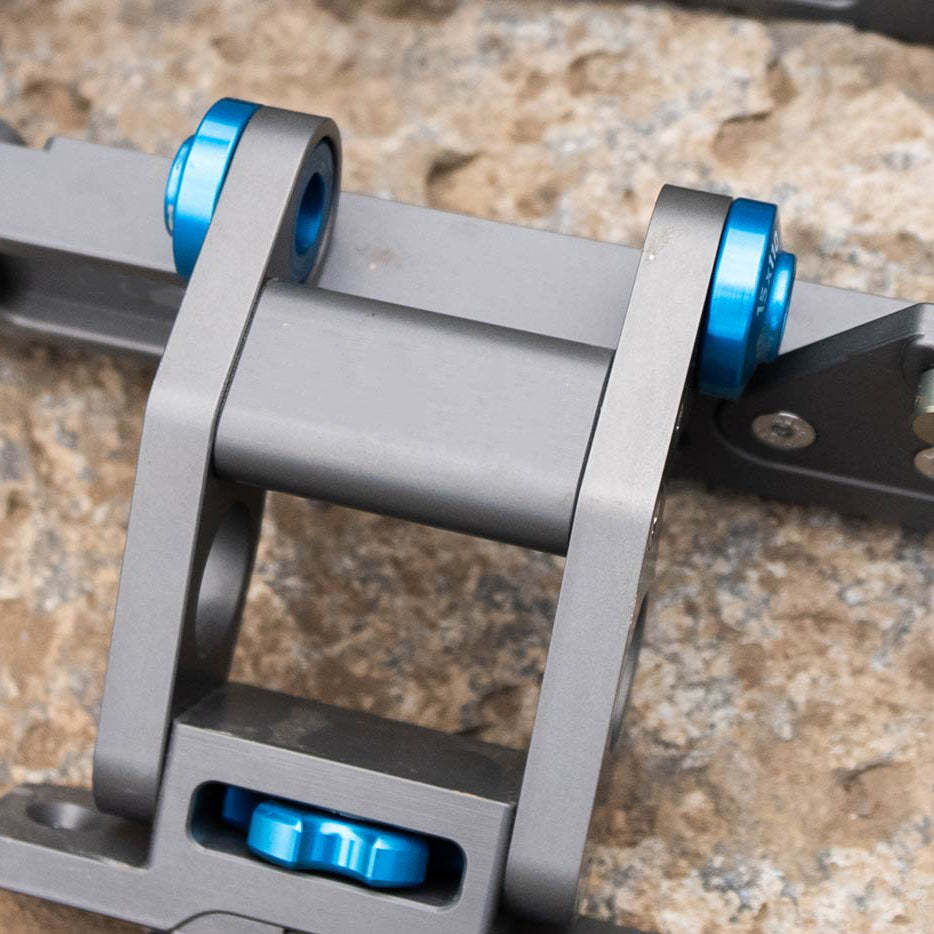 Adjustable Front Fork Mount Adapter Set – Quick‑Release & Bolt‑On, for E‑Bikes, Road & Gravel Bikes