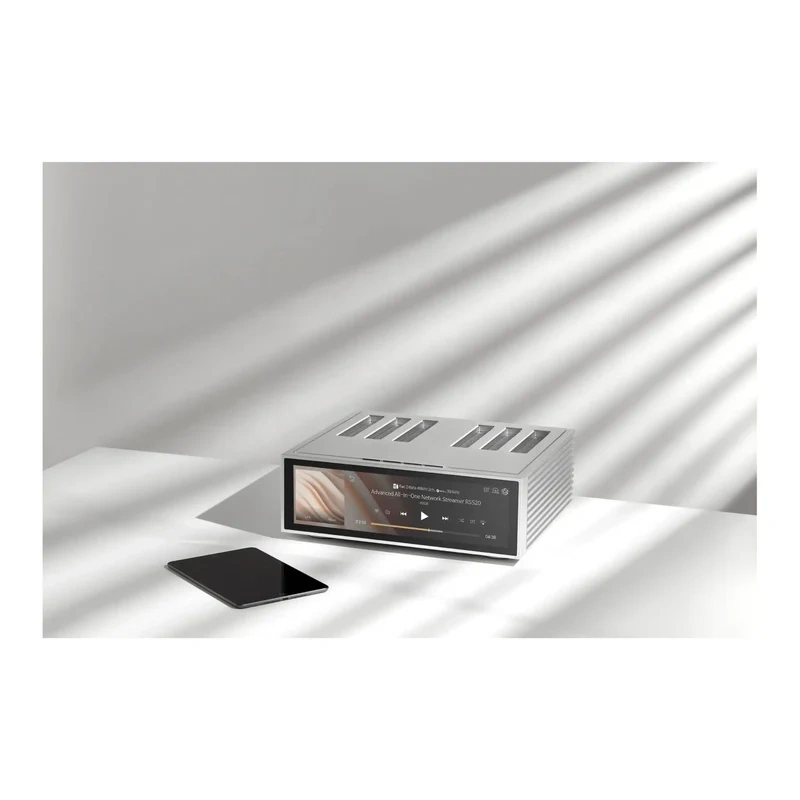 All‑in‑One Network Streamer – Integrated Amp, ES9038PRO DAC, 250Wpc, Touchscreen