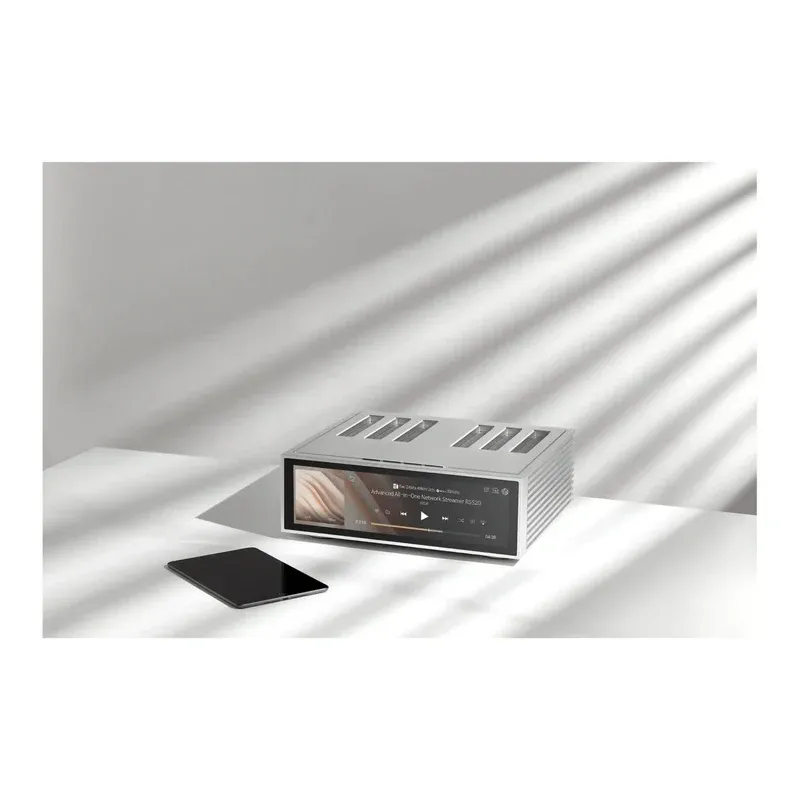 All‑in‑One Network Streamer – Integrated Amp, ES9038PRO DAC, 250Wpc, Touchscreen