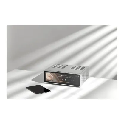 All‑in‑One Network Streamer – Integrated Amp, ES9038PRO DAC, 250Wpc, Touchscreen