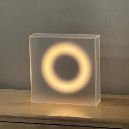 Halo Rainbow Color-Changing Atmosphere Light – Donut Night Light