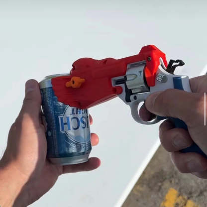Beer Shotgunning Tool – 6-Chamber Rotating Cylinder