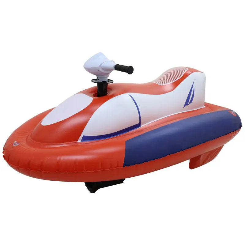 Inflatable Pool Scooter – 2 mph, 60‑Minute Runtime, Jet‑Ski Style Ride