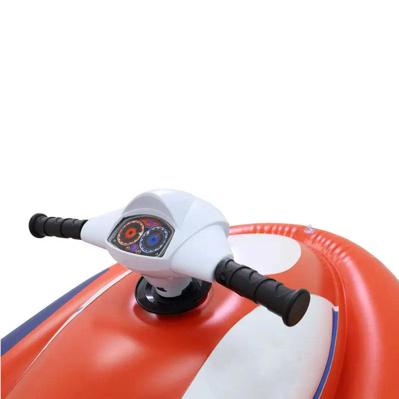 Inflatable Pool Scooter – 2 mph, 60‑Minute Runtime, Jet‑Ski Style Ride