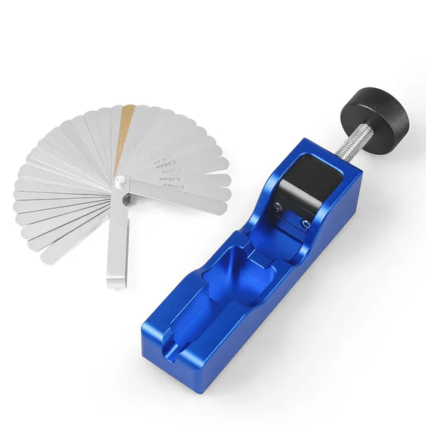 Spark Plug Gap Tool with Feeler Gauge – 32‑Blade Set, 0.04–0.88mm, Fits 10–16mm Plugs