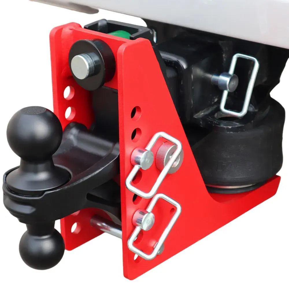 Air Suspension Receiver Hitch – Shock Absorbing, Load‑Leveling, Fits 2″ & 2.5″ Receivers