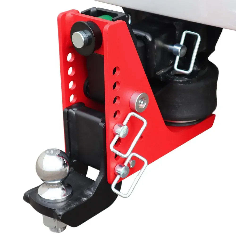 Air Suspension Receiver Hitch – Shock Absorbing, Load‑Leveling, Fits 2″ & 2.5″ Receivers