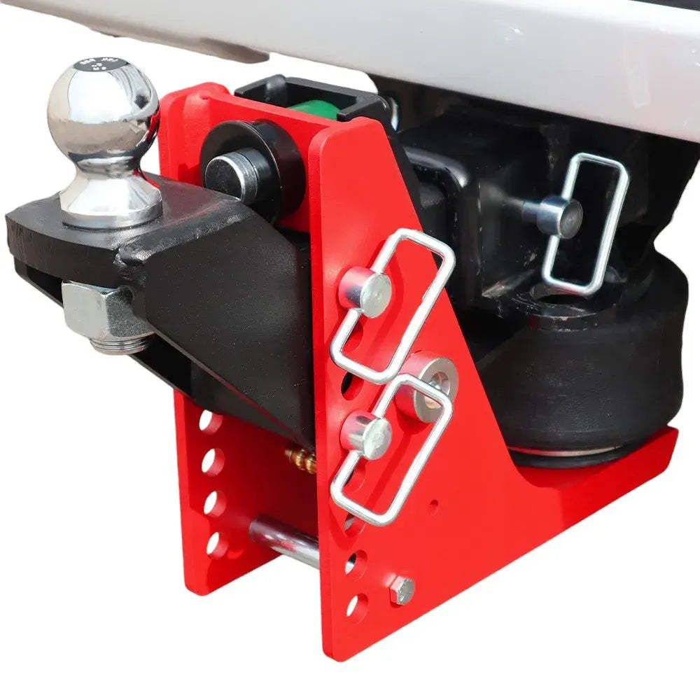 Air Suspension Receiver Hitch – Shock Absorbing, Load‑Leveling, Fits 2″ & 2.5″ Receivers