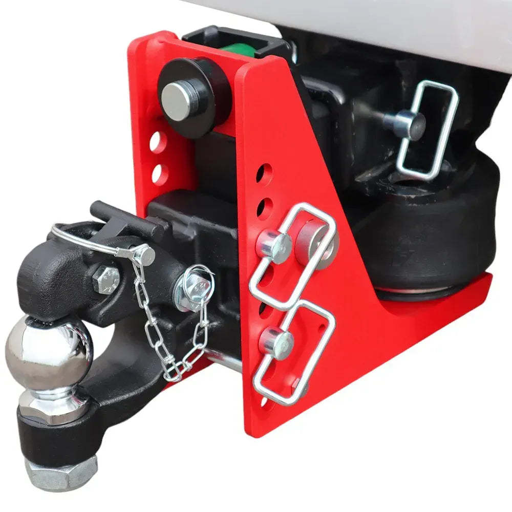 Air Suspension Receiver Hitch – Shock Absorbing, Load‑Leveling, Fits 2″ & 2.5″ Receivers
