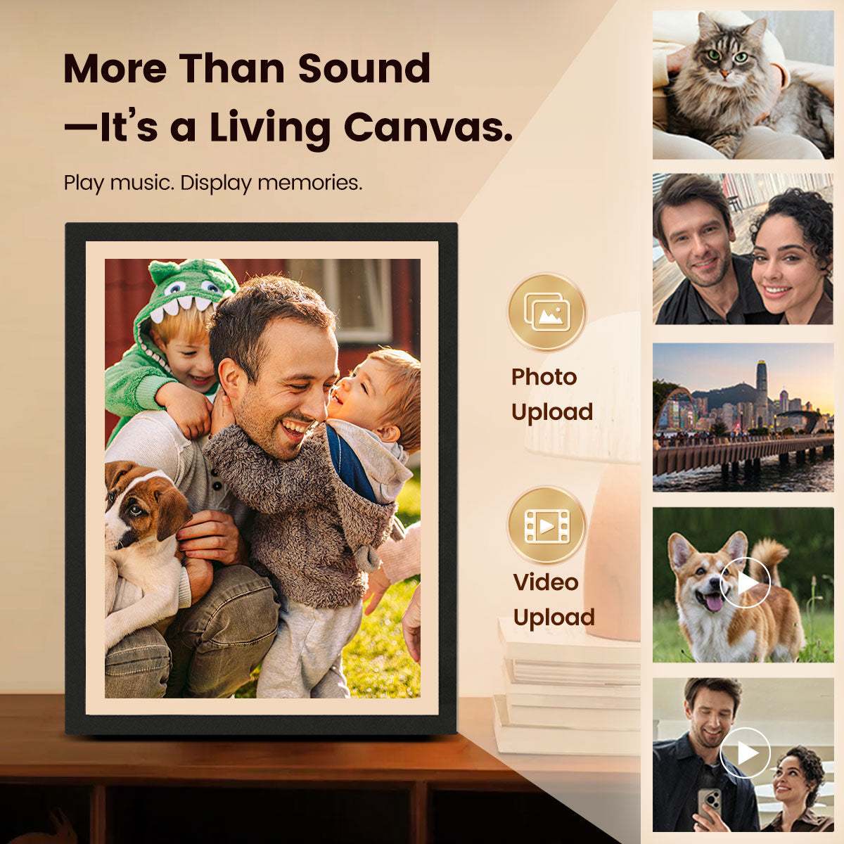 MorningBlues Stereo Frame Lyrics Speaker T2