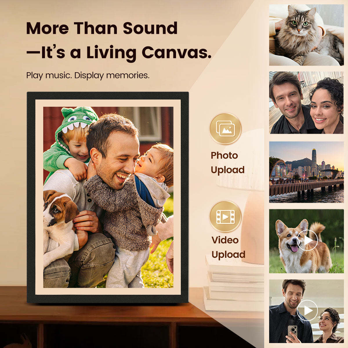 MorningBlues Stereo Frame Lyrics Speaker T2