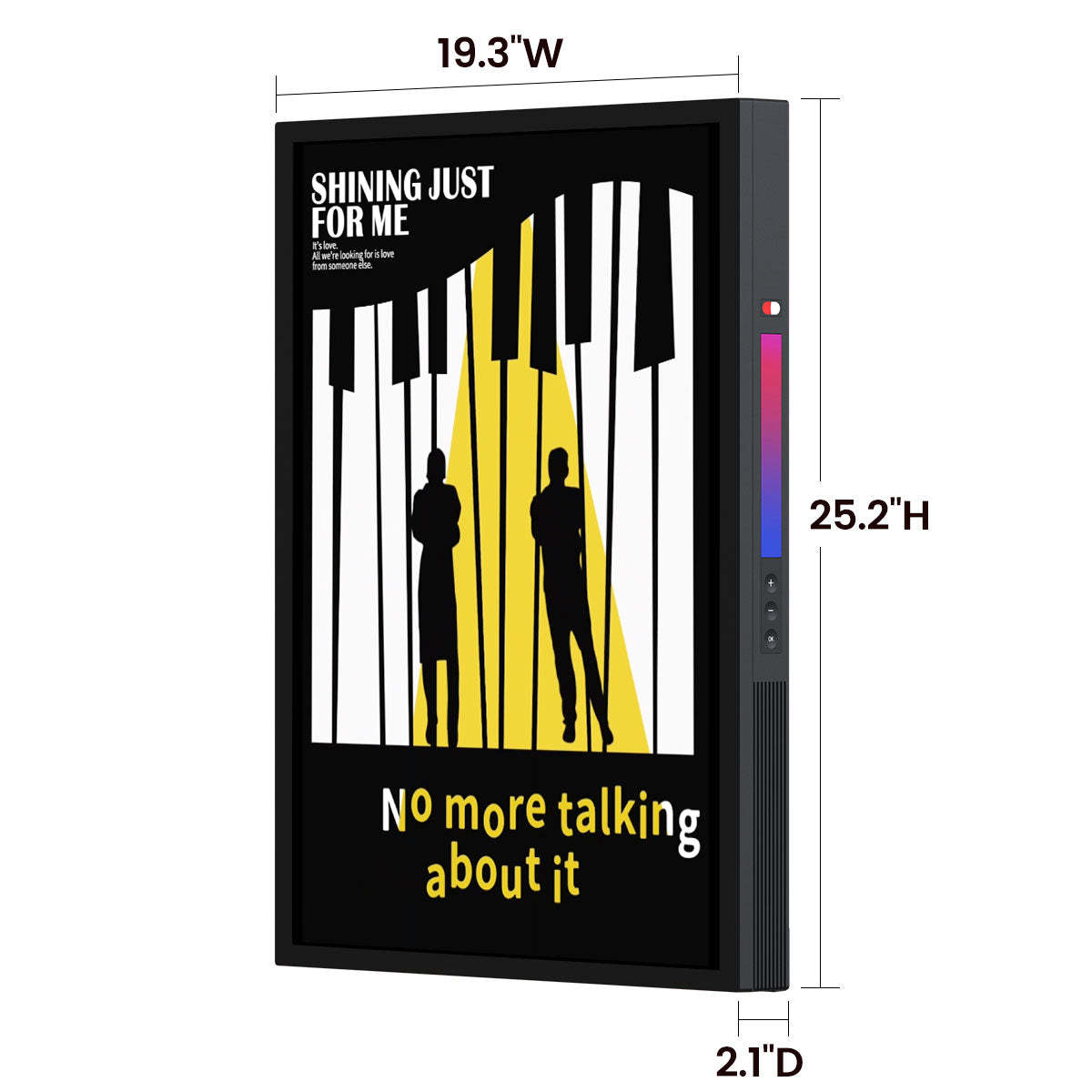 MorningBlues Stereo Frame Lyrics Speaker T2