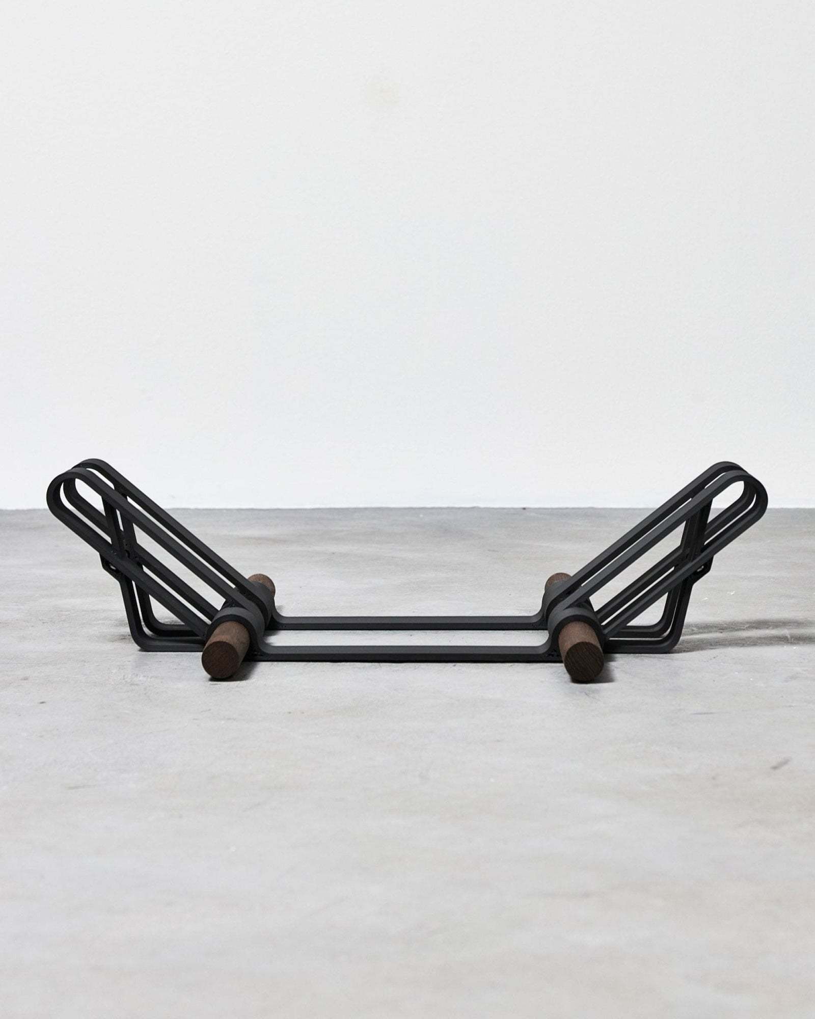 Bicycle Stand – Vertical Bike Display with Solid Oak Design