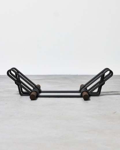 Bicycle Stand – Vertical Bike Display with Solid Oak Design