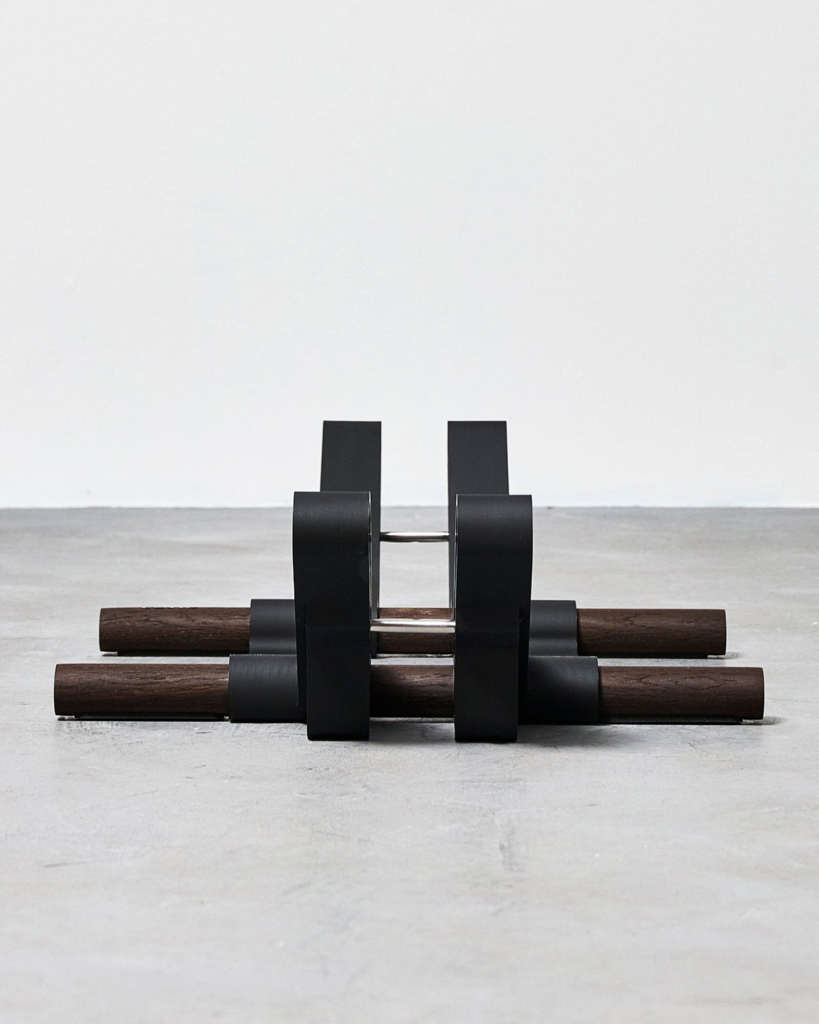 Bicycle Stand – Vertical Bike Display with Solid Oak Design