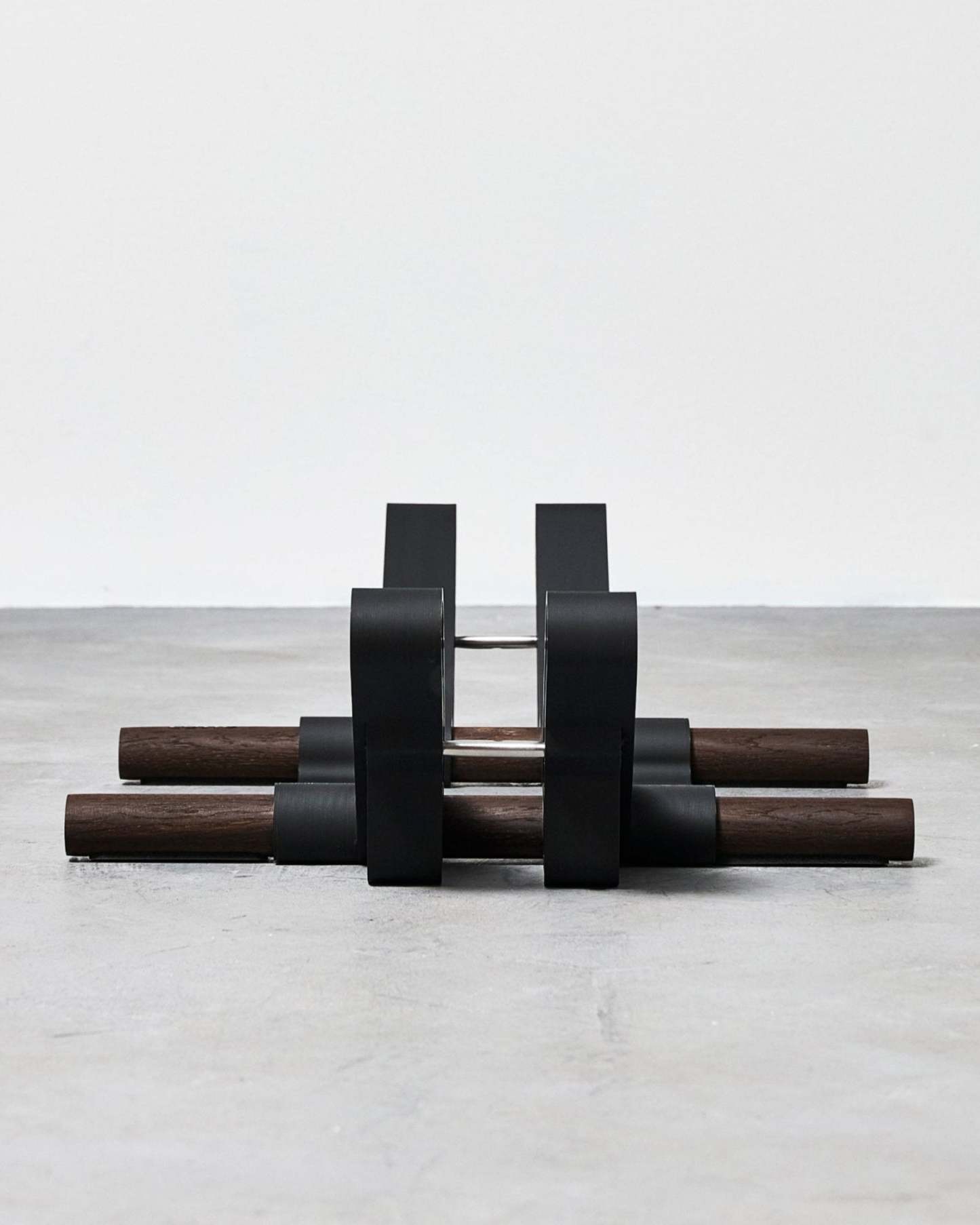 Bicycle Stand – Vertical Bike Display with Solid Oak Design