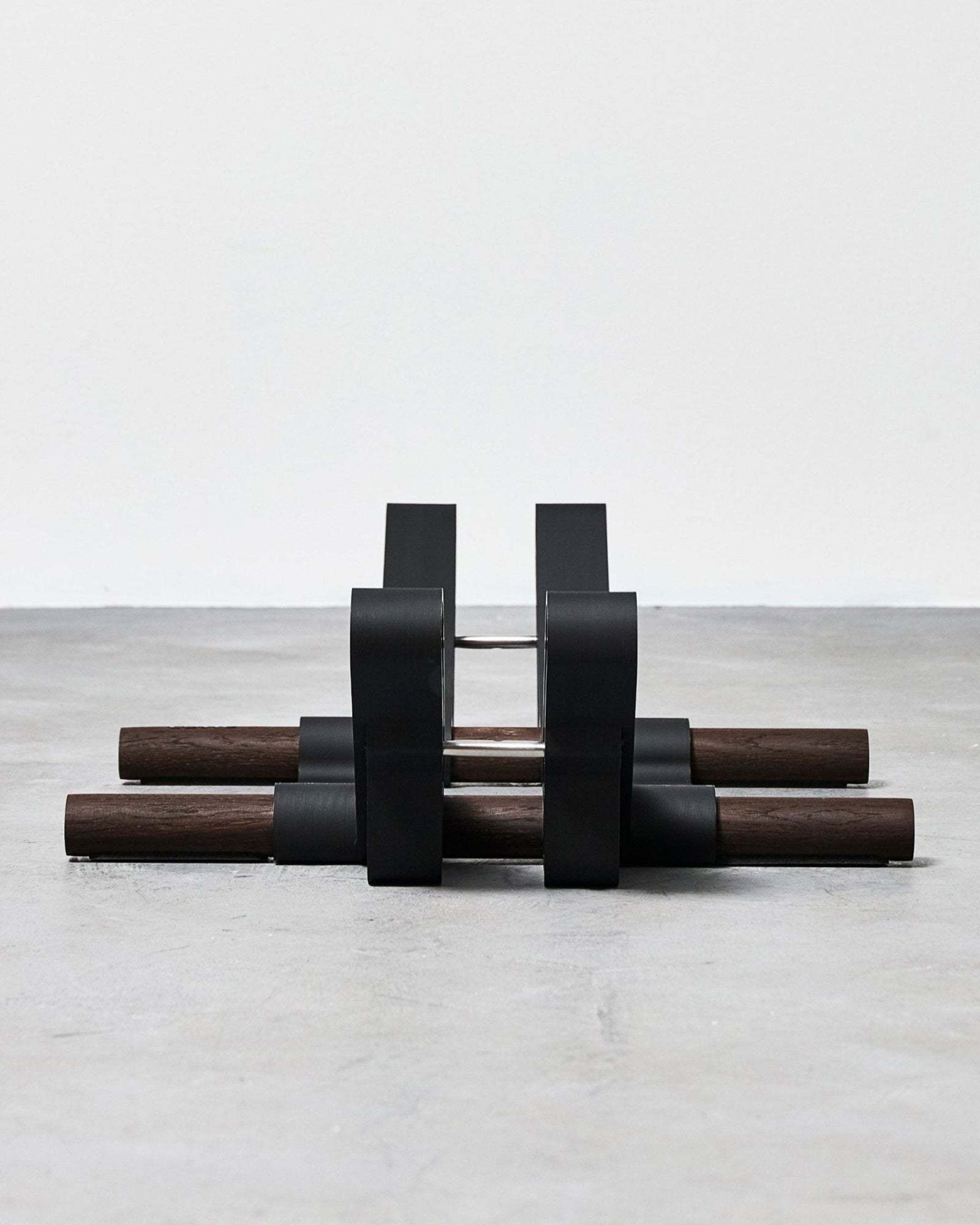 Bicycle Stand – Vertical Bike Display with Solid Oak Design