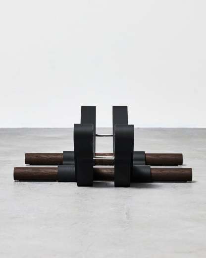 Bicycle Stand – Vertical Bike Display with Solid Oak Design