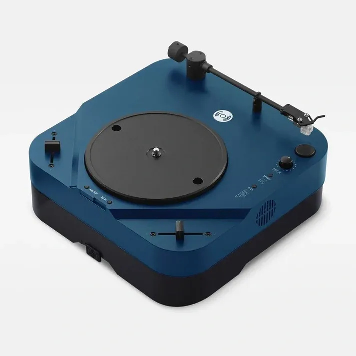 Portable DVS Turntable – Scratch Digital Vinyl Anywhere, CNC Aluminum, 8‑Hour Battery