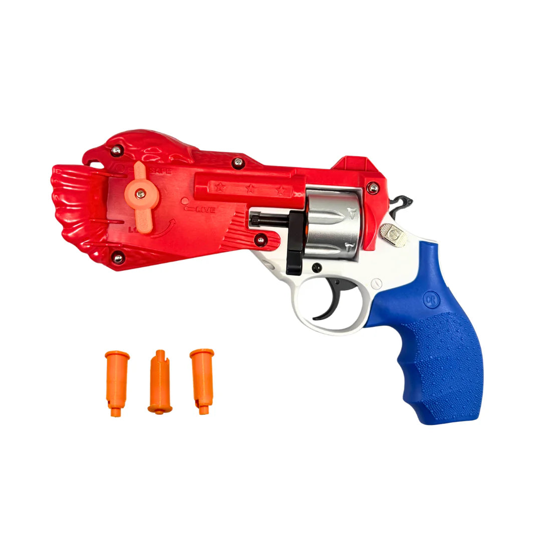 Beer Shotgunning Tool – 6-Chamber Rotating Cylinder