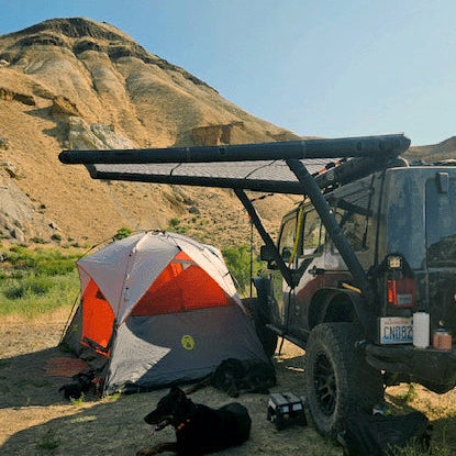 Vehicle Shelter System – Inflatable Awning for Trucks & Vans, Compact Carry Bag, Quick Setup