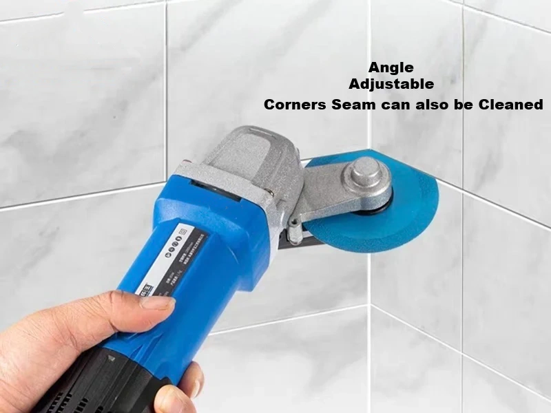 Angle‑Adjustable Seam Cleaner Grinder – 850W, 13000 RPM, Positioning Guide Wheels for Horizontal & Vertical Seams