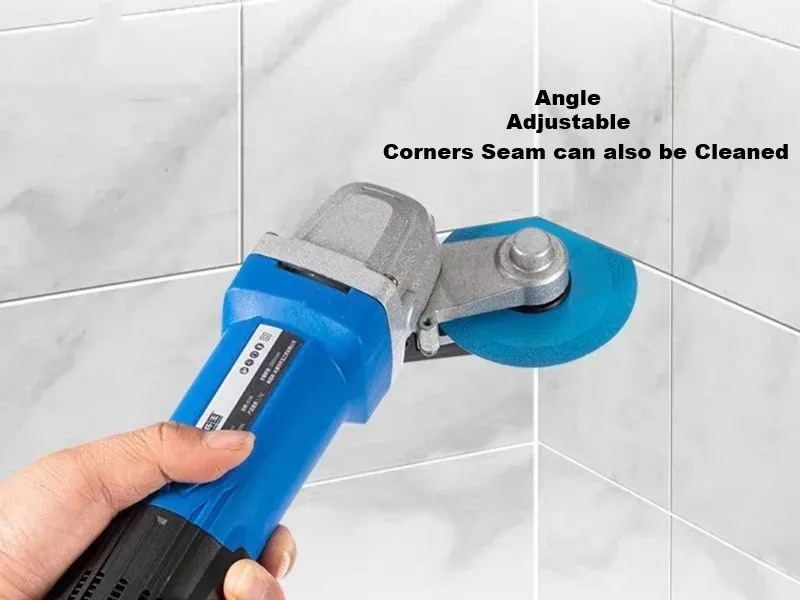Angle‑Adjustable Seam Cleaner Grinder – 850W, 13000 RPM, Positioning Guide Wheels for Horizontal & Vertical Seams