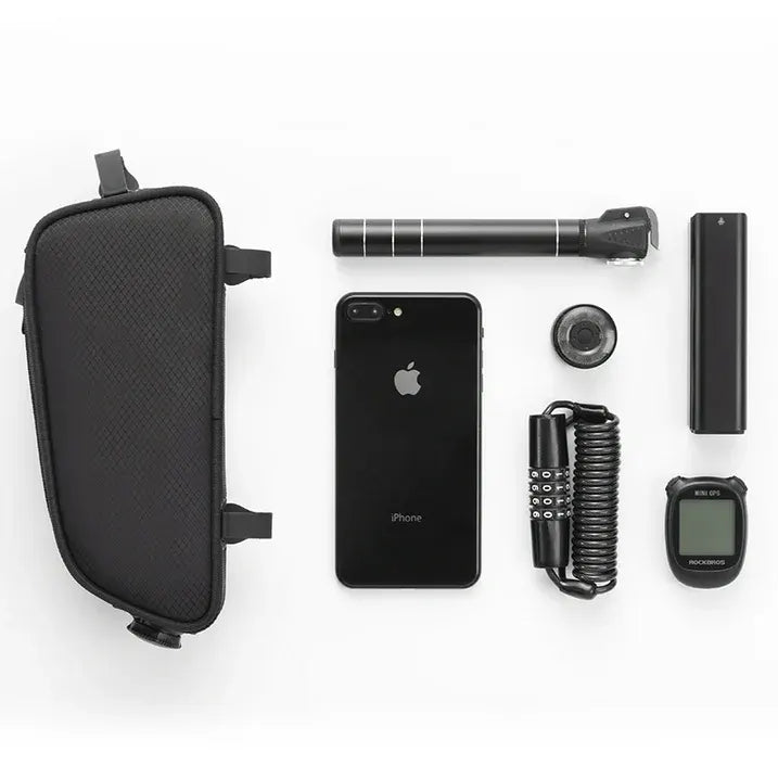 Bicycle Frame Bag, Waterproof Durable Top Tube Bag, Quick Detachable Design