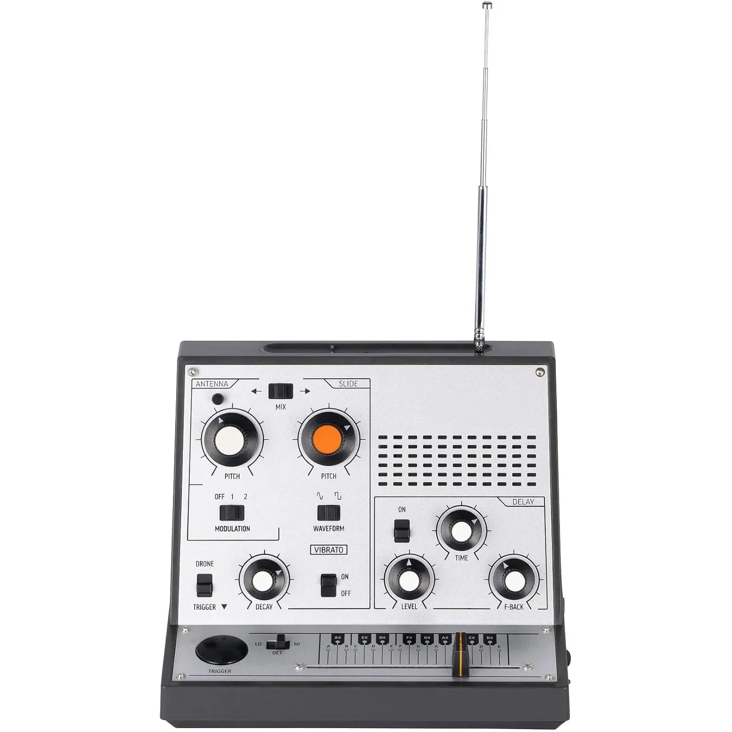 Portable Touch-Sensitive Synthesizer with Retro Analog Sound & Effects