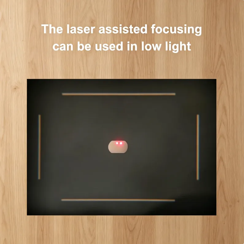 Pocket Light Meter with Laser Measure & Spot Metering
