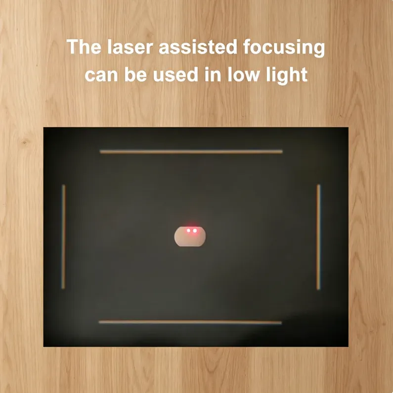 Pocket Light Meter with Laser Measure & Spot Metering