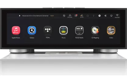 All‑in‑One Network Streamer – Integrated Amp, ES9038PRO DAC, 250Wpc, Touchscreen
