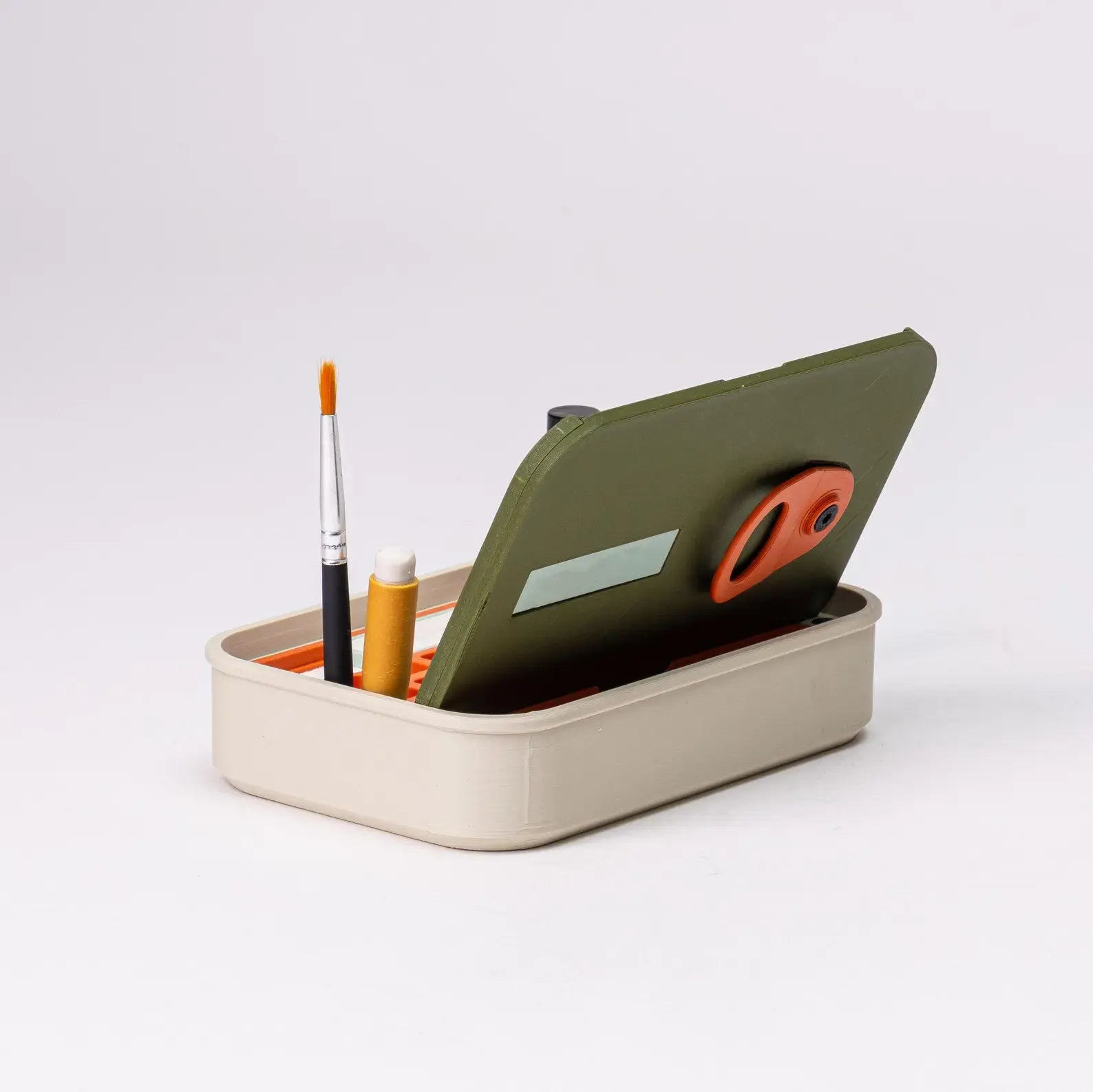 Portable Mini Watercolor Kit – 30 Sheets, 2 Brushes, Spray Bottle, Tape – Pocket‑Sized Travel Studio