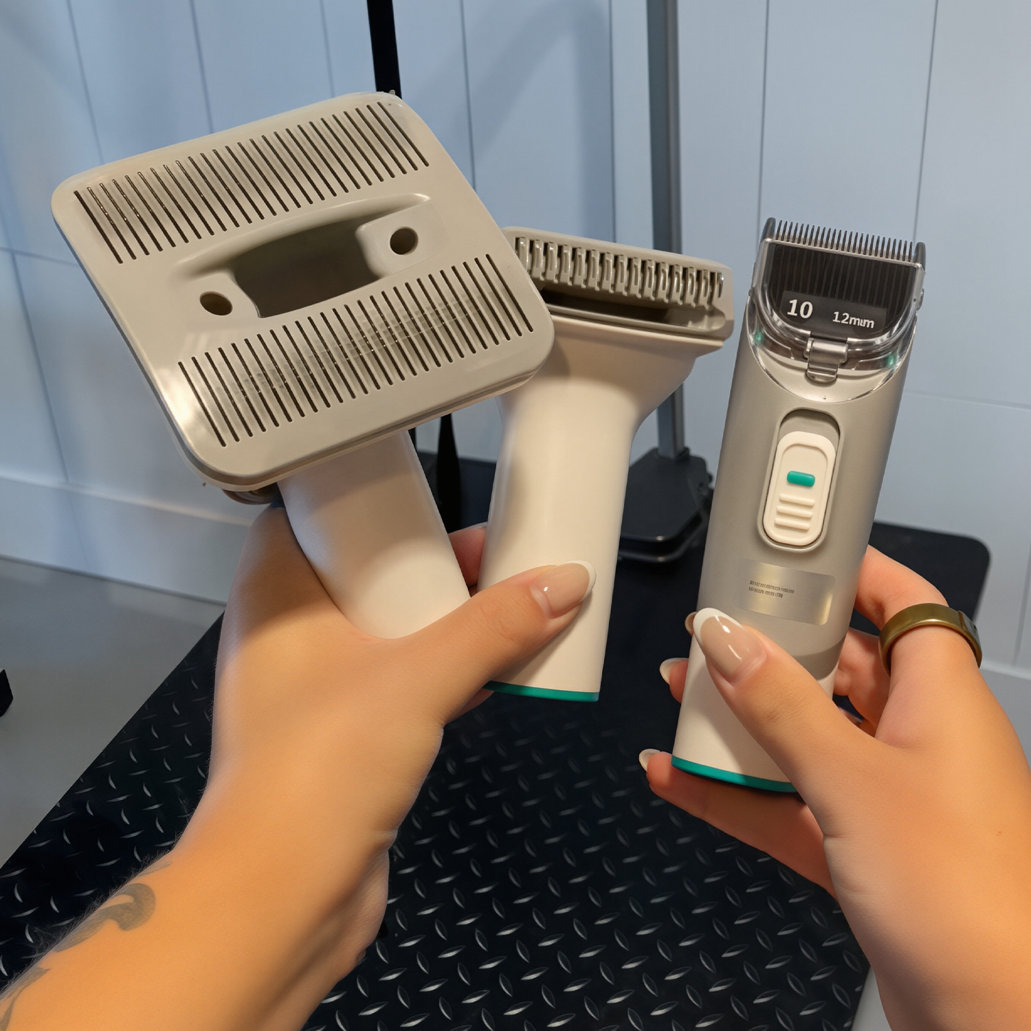 5‑in‑1 Pet Grooming Vacuum Kit – Powerful Suction, Low‑Noise, Large‑Capacity for Cats & Dogs