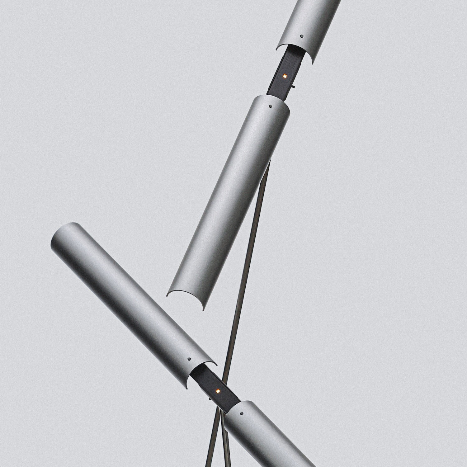 Minimalist Branch‑Style Lamp – Kinetic Metal Joints, Telescopic Arms, Sculptural Desk Light