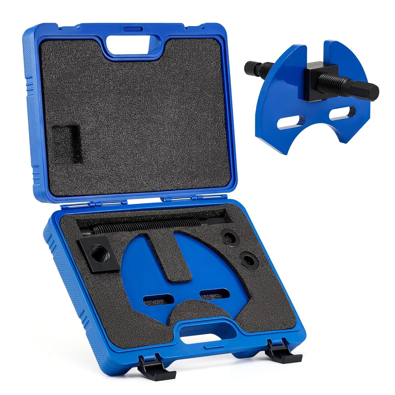 Wheel Hub Puller Kit – 5, 6 & 8‑Lug, No Axle Damage, Portable Case