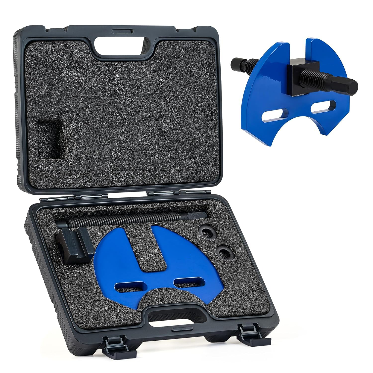 Wheel Hub Puller Kit – 5, 6 & 8‑Lug, No Axle Damage, Portable Case