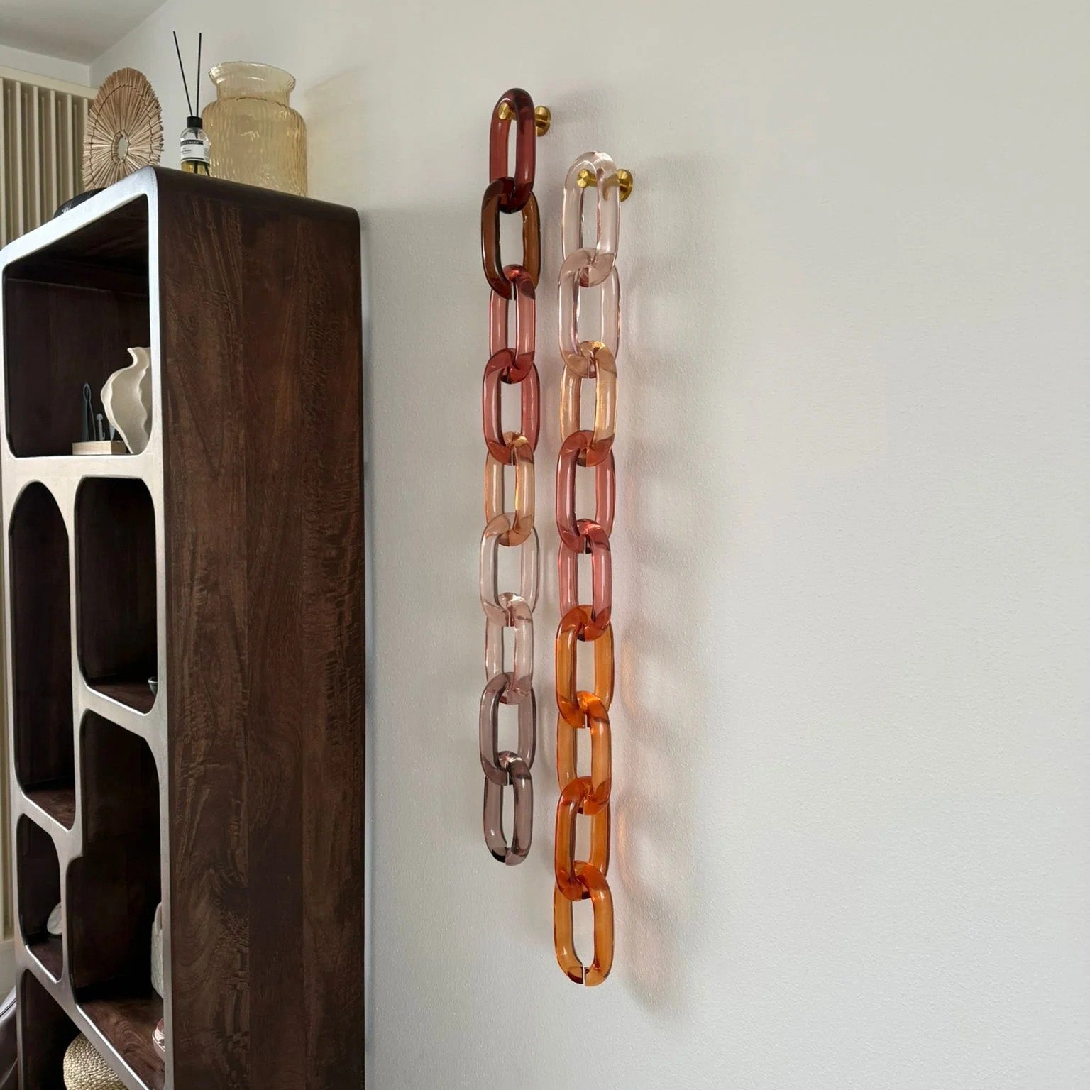 Wall & Ceiling Infinity Hook – Metal Mount for Art Installations, Cables & Displays, 35‑Link Capacity
