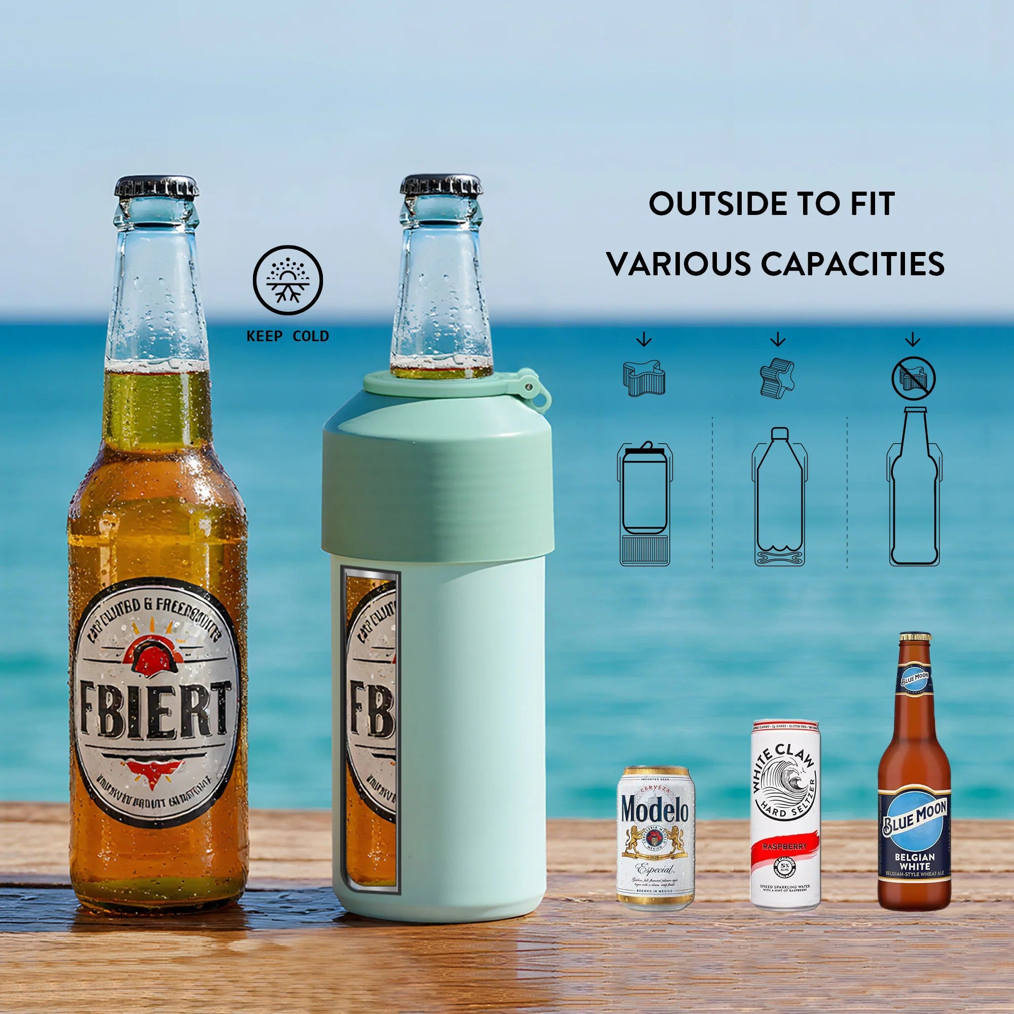 Vacuum-Insulated PET Bottle Cooler