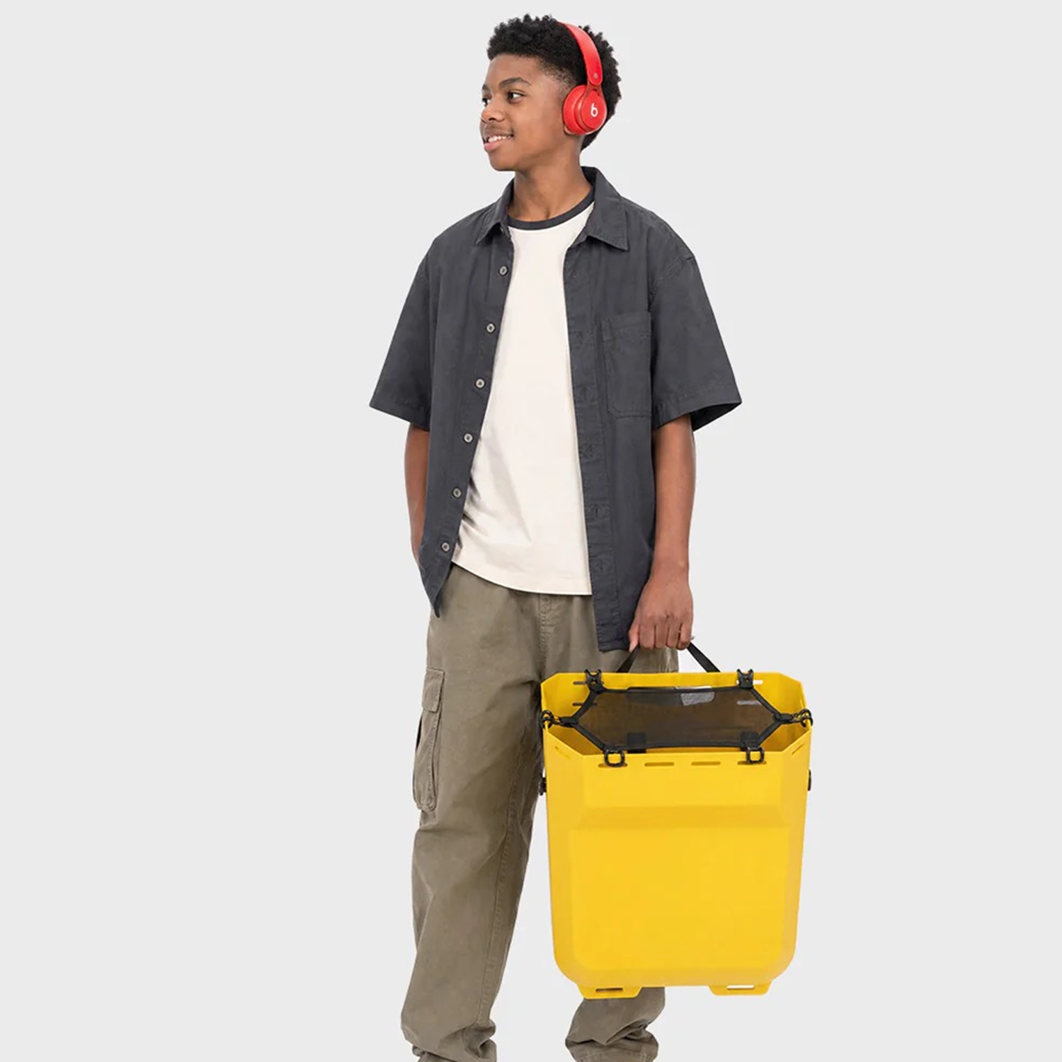 20L Bicycle Pannier – Rear Rack Bag, Hand or Shoulder Carry, Adjustable Hooks