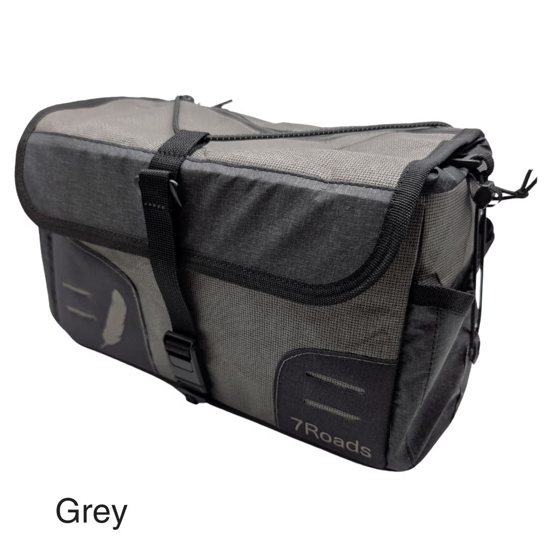 6L Frame Top Tube Bag – Modular Front Bag, Dual Mount (Frame & Handlebar), Multi‑Pocket Organization